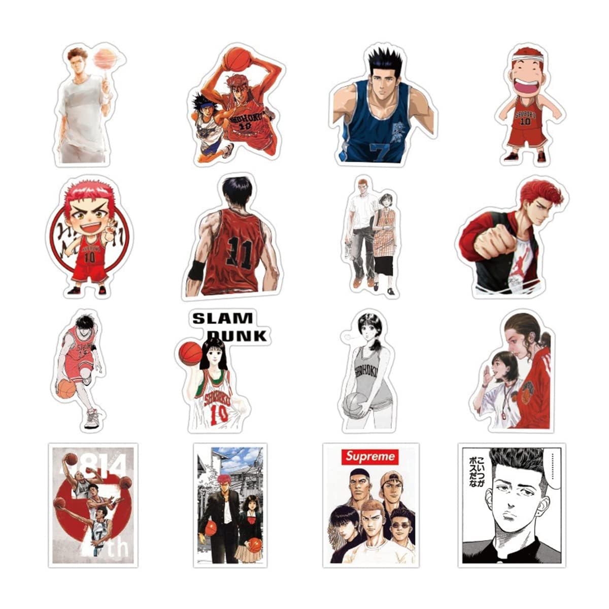 Amazon.co.jp: スラムダンク ステッカー セット50枚セット Slam Dunk
